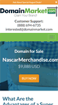 Mobile Screenshot of nascarmerchandise.com